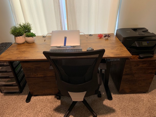 A Stand-Up Standing Desk